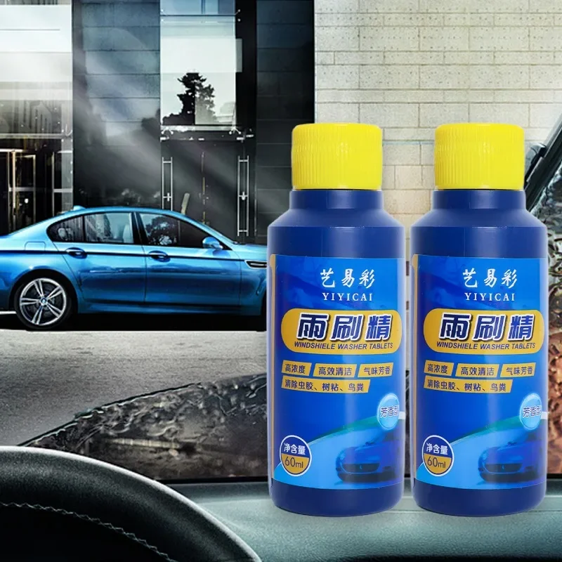Concentrated Fragrant Windshield Cleaner – 60ml Dirt-Removing Glass Formula