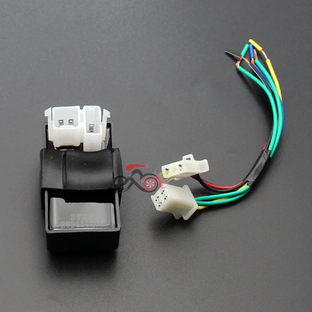 6 Pin AC CDI Box CDI Cable Wire Harness Adapter Connector GY6 4 Stroke 50cc  110cc 125cc 150cc 200cc 250cc 300cc Scooter Moped - AliExpress
