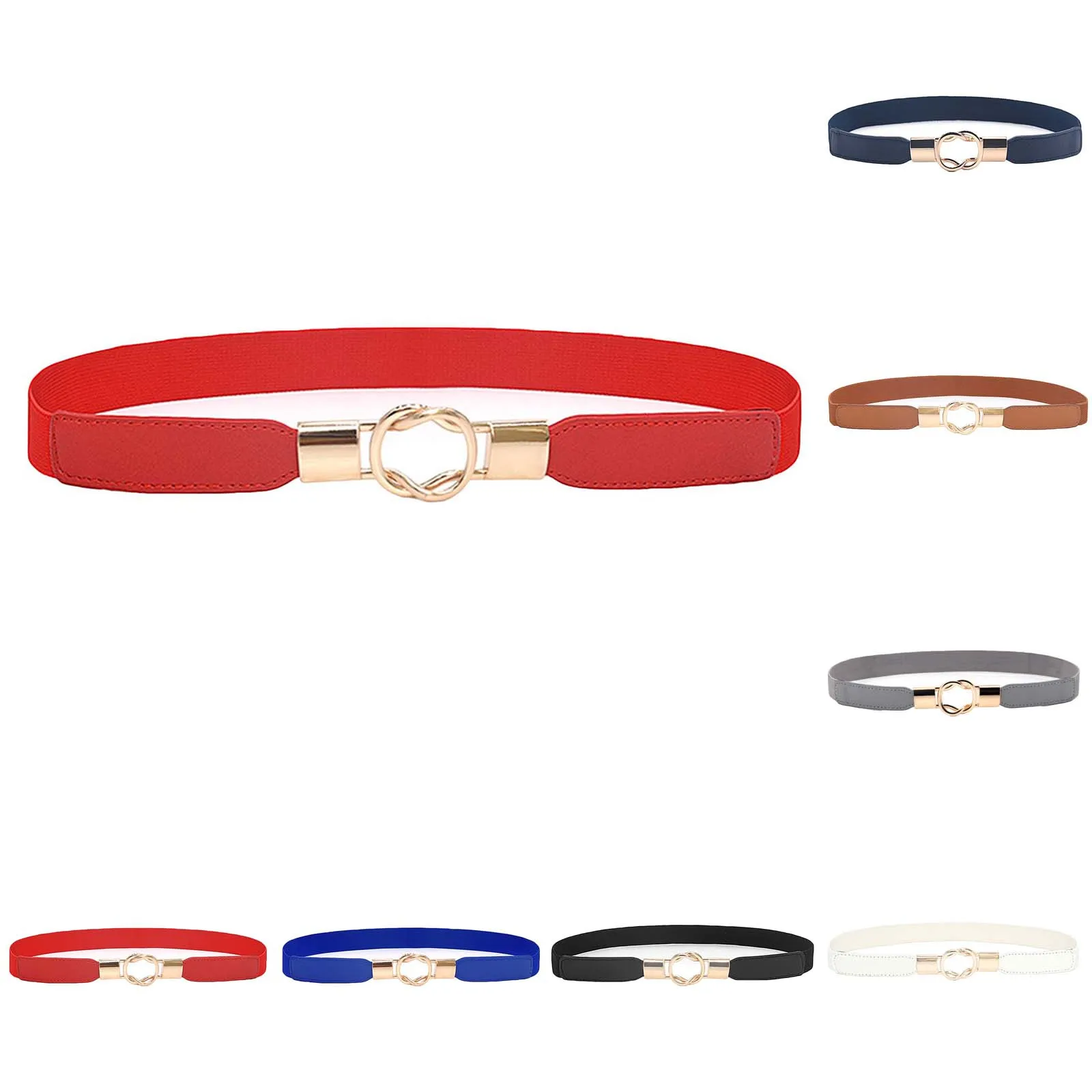

Adjustable Slim Elastic Belt Lazy Belt Elastic Belt Traceless Jeans Belt Female Women's luxury belt Corset gifts for women