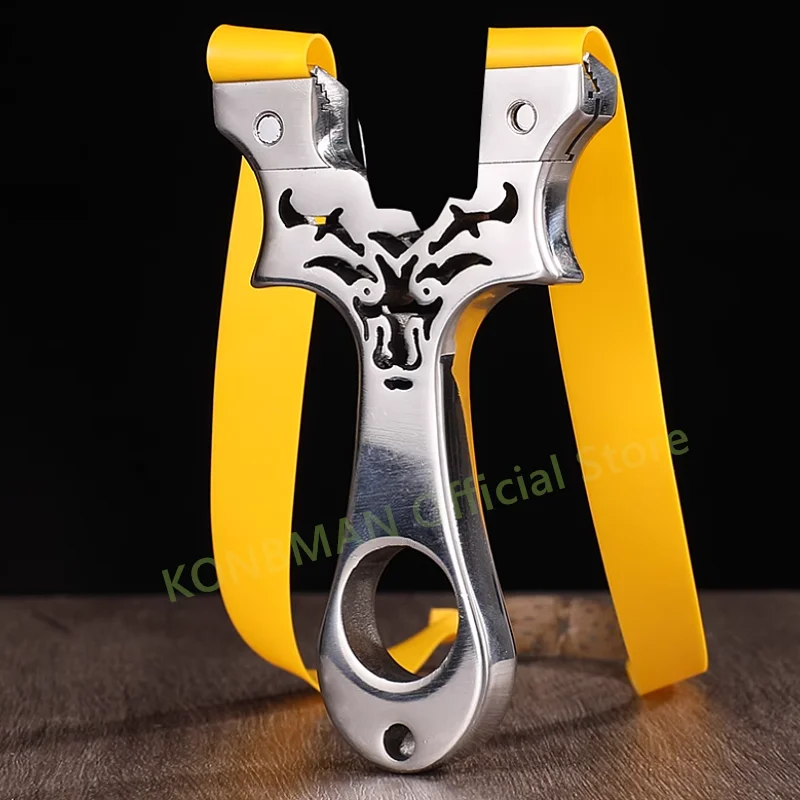 

Рогатка высокоточная из нержавеющей стали 304, переносная катапульта, аксессуары для охоты, спортивные инструменты для стрельбы