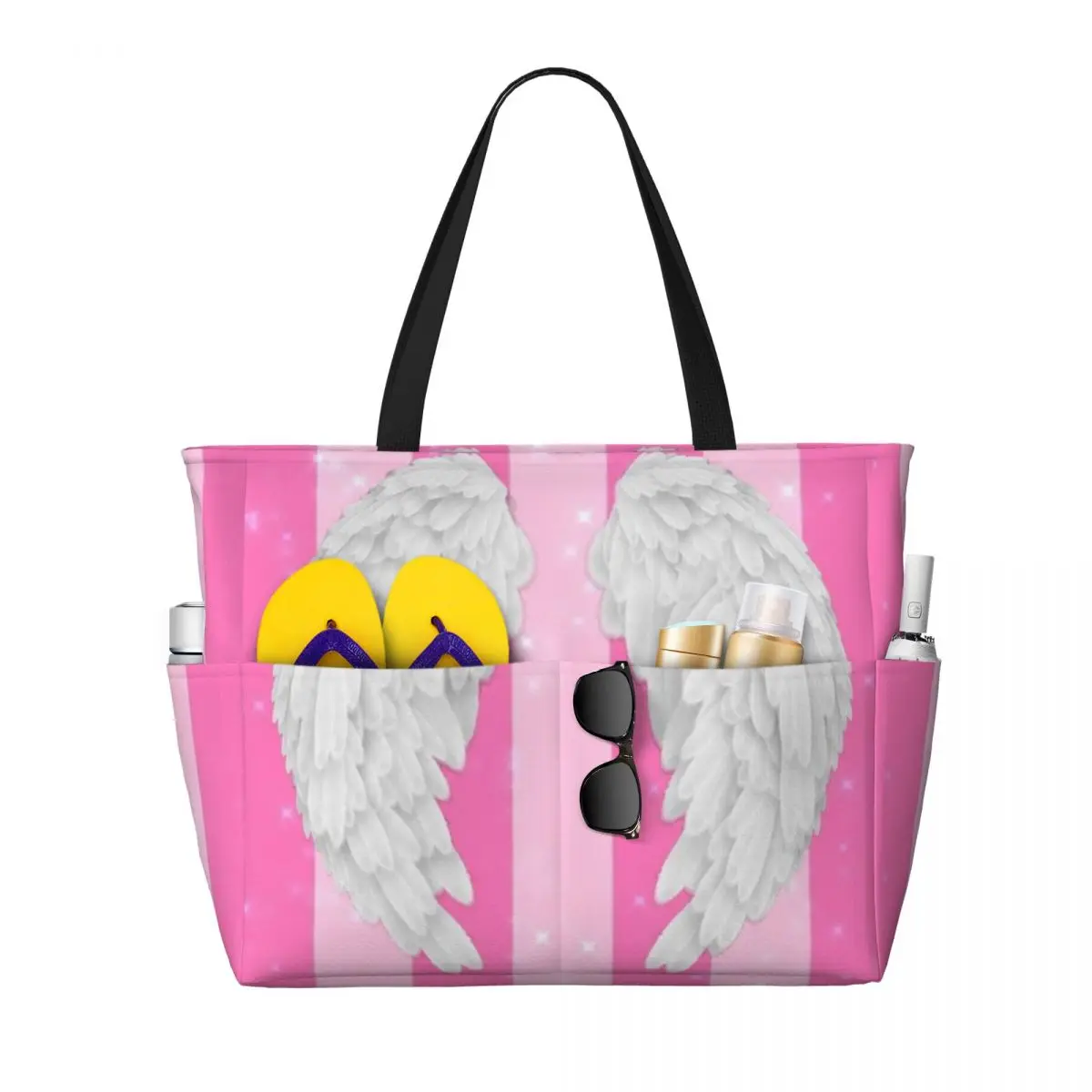 Hot-Sale-Like-Victoria’s-Secret-Style Large travel bag, waterproof beach bag, Pool, gym tote or camping bag
