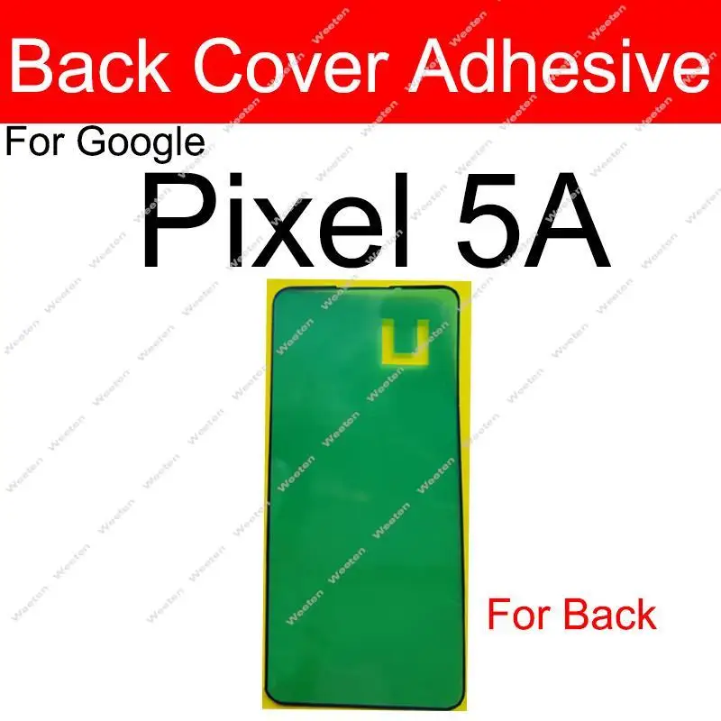 LCD + Back Adhesive For Google Pixel 5 5A 6 6 Pro Front Screen Adhesive Sticker Glue Rear Cover Adhesive Sticker Parts
