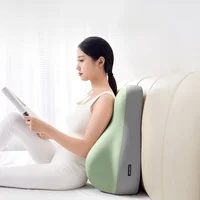 Coussin de lit ergonomique multifonctionnel vert en mousse à mémoire de forme pour le soutien lombaire et le confort abdominal, pour lit et canapé, vert 3