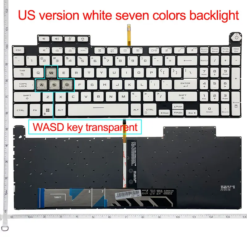 Bàn Phím Asus TUF Gaming A15 F15 FA507 FA507R FX507 FX507R FX507Z Fx507zm Fx507 Fx507z Fx507zc Fx507ze Fx507zm Fx507zr I.104237702