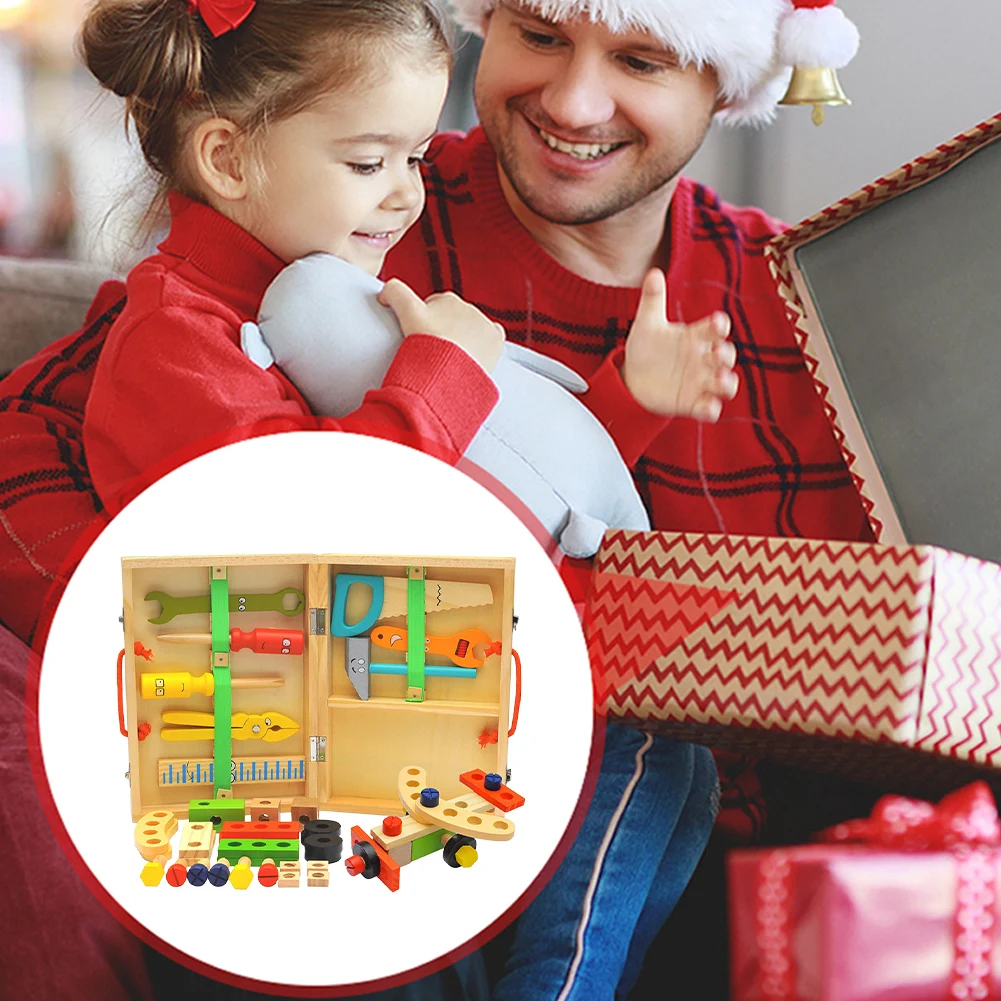 Kids Wooden Toolbox