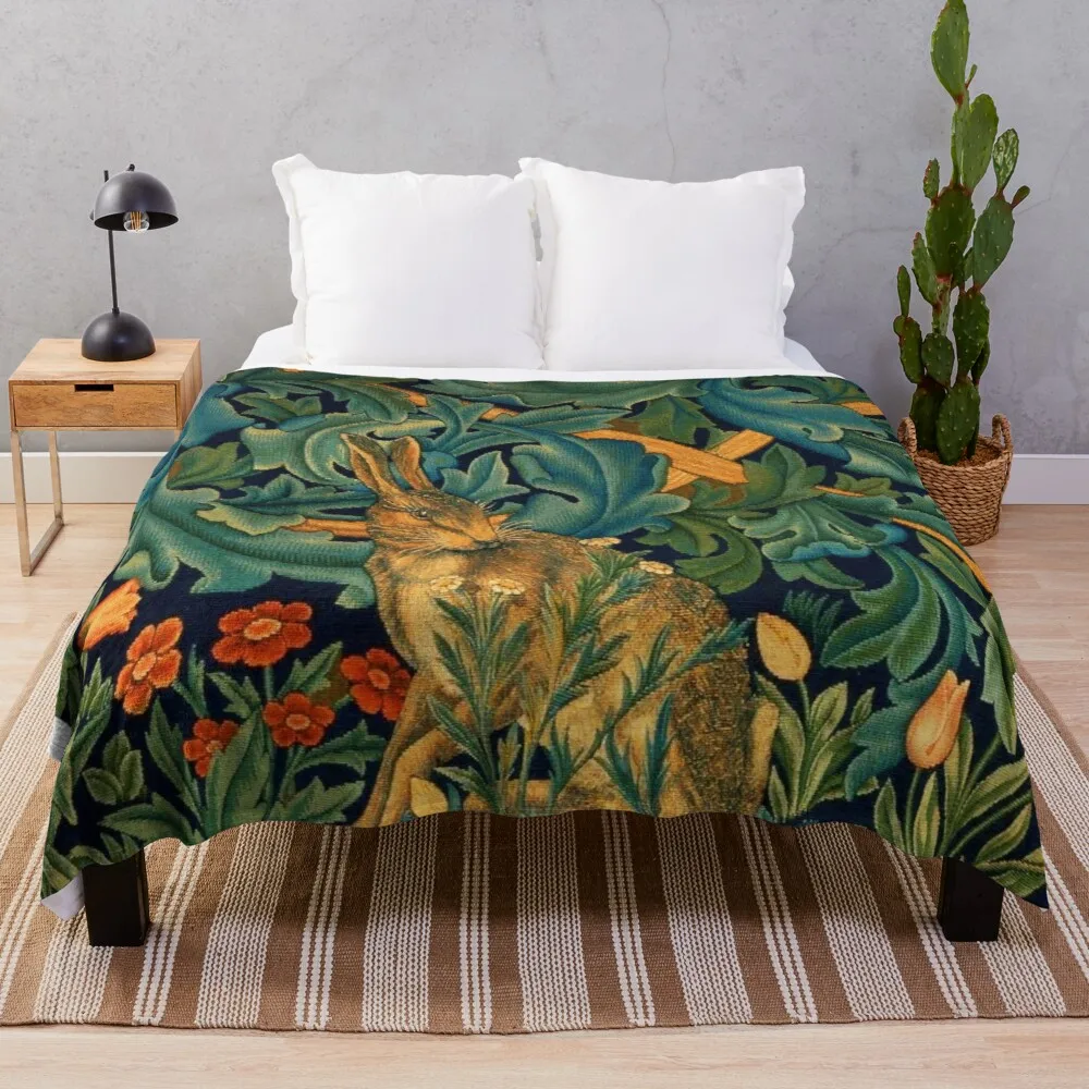 

William Morris art Throw Blanket Softest Blanket Thin Blanket