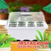 1pc Seedling Pot Green Planting Transplanting Multifunctional Gardening Planting Pot Nursing Care Seedling Box Grow Pots 4