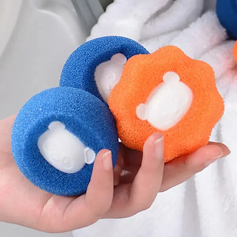 Repeatable Laundry Laundry Washing Balls Removes Lint From Clothes Home Supplies Plush Pet Hair Removal Ball Cleaning Suit Wipes
