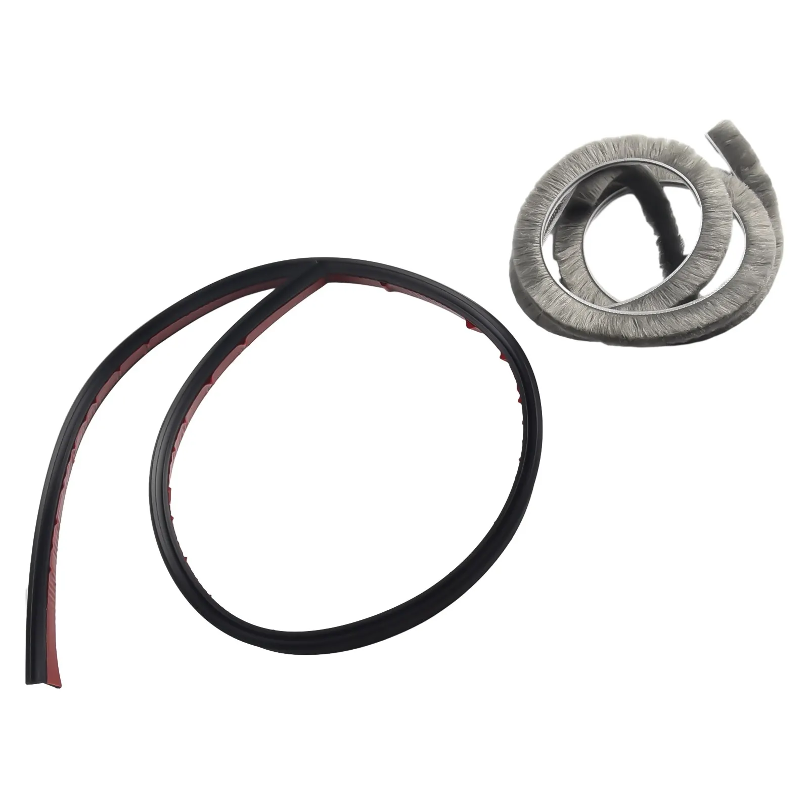 Brush Seal Strip 100CM Wide 25mm Door Stop Self-adhesive Insect-proof Dust-proof Sound Insulation Strip Door Bottom Seal