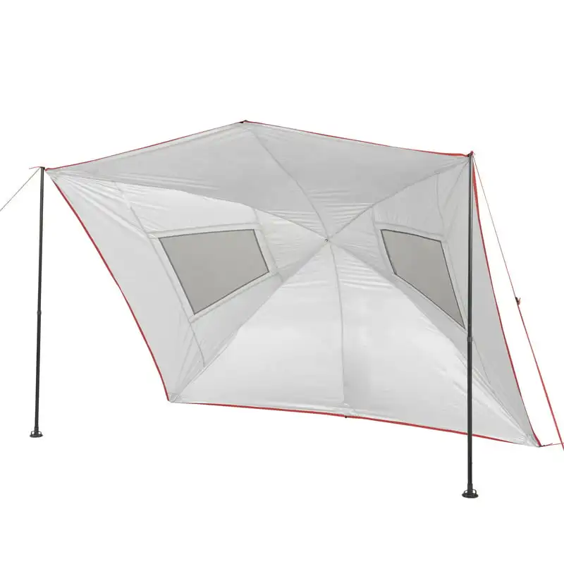 

9 ft. x 7 ft. Gray Multi-Purpose Sunshade Beach Tent, with UV Protection