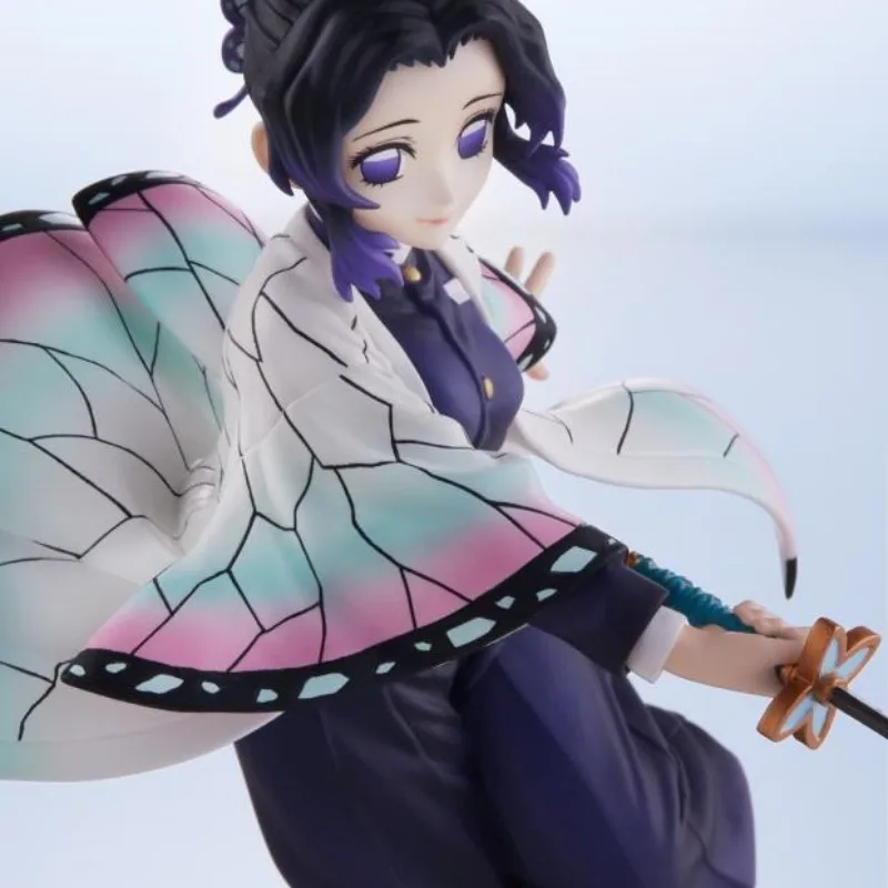 

15cm New Original Aniplex Conofig Shinobu Kocho Demon Slayer Kimetsu No Yaiba Pvc Action Anime Figure Model Toys Collection Gift