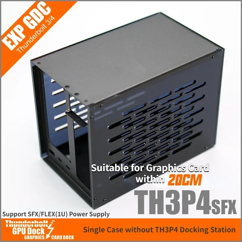 Gpu Dock Case Full Metal Frame Metal Habitação Box Placa Gráfica Externa para Atx Sfx Flex 1u Fonte de Alimentação Th3p4g3 Thunderbolt3 - Imagem 6