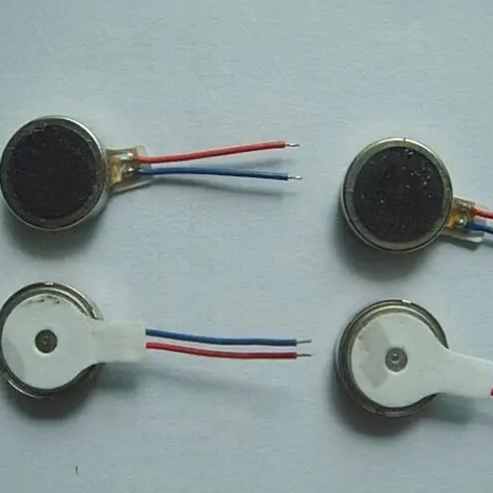 Modelo de 1027 Tensão 3v Moeda Vibração Micro Motor Plana Brinquedo Celular Pager Motor 10 mm x 2.7 mm Diâmetro 50 Peças Lote - Imagem 5