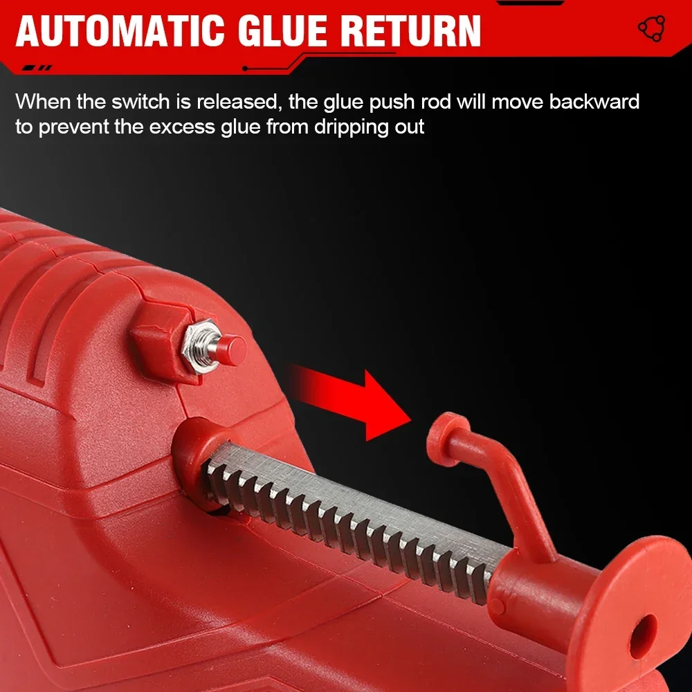 Cordless Glue Gun 10000N Electric Portable Rechargeable For Makita 18v Battery
