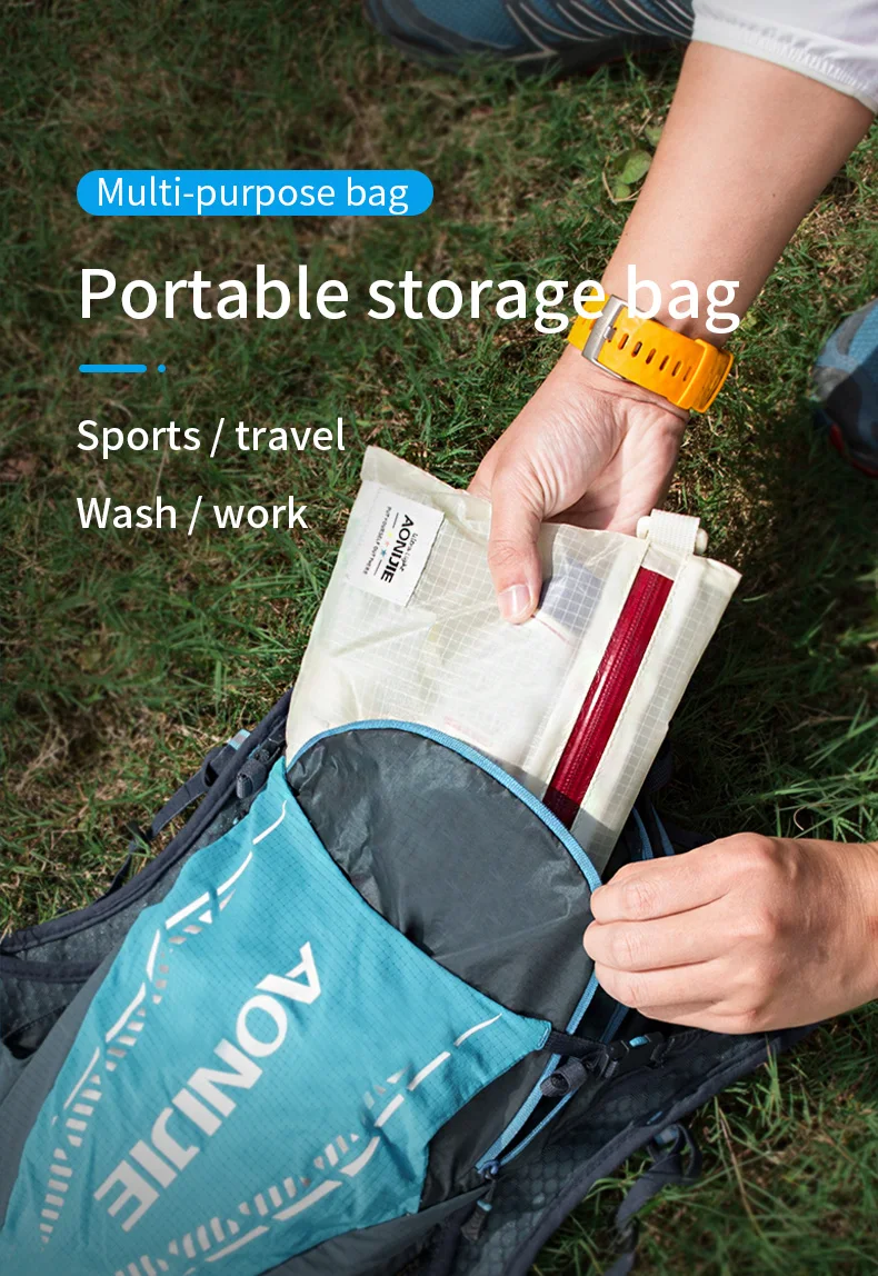 AONIJIE H3201 Multi-purpose Portable Storage Bag Shoes Bags for Outdoor Sports Travel Wash Work Etc. Occasion