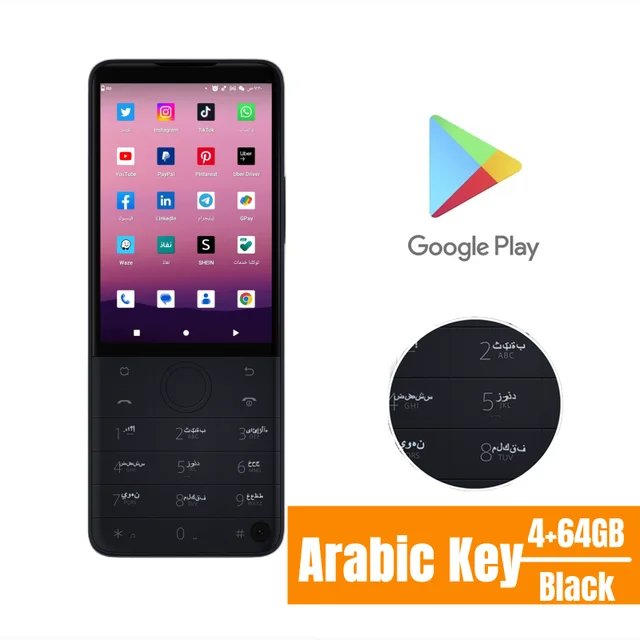 Duoqin-F22 Pro スマートフォン、Android 12、タッチスクリーン、4G