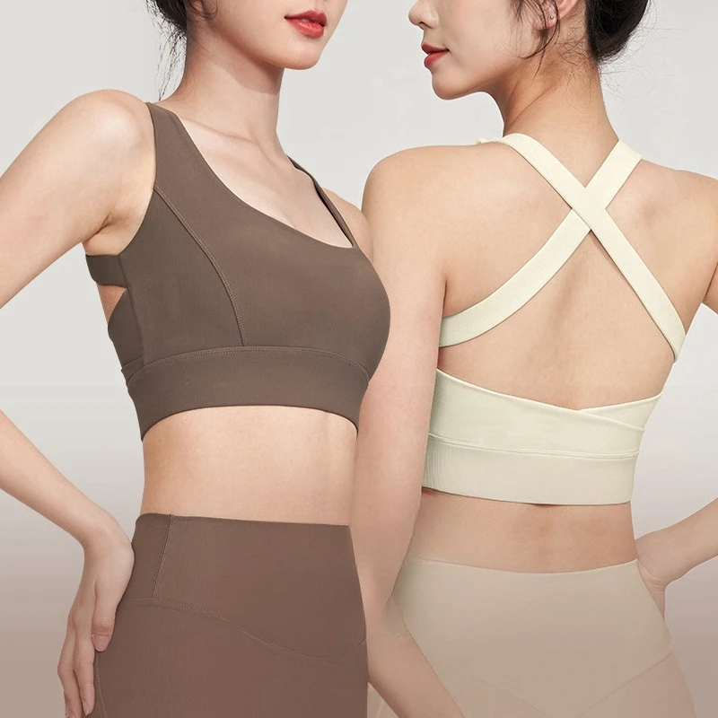

Comfort Sexy Sports Bra Gym Top Women Training Yoga Clothes Stretch Women Sports Underwear Fitness Workout Back Yoga Bra Sexy