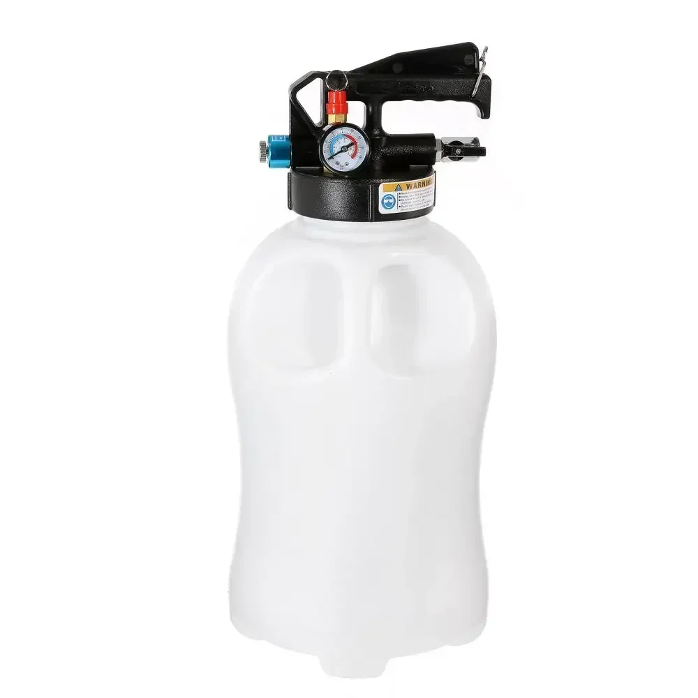 3/10L Pneumatic Transmission Oil Filling Tool Manual Brake Fluid Filler Hydraulic Clutch Oil Pump Bleeder with 13Pcs ATF Adapter