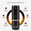 120ml Coffee Maker Machine USB Charging Stainless Steel Express Coffee Maker Portable Mini Automatic Cleaning for Travel Camping 2