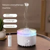Difusor De Aroma Smoke Ring Flame Aromatherapy Machine with Thick Fog Capacity and Remote Control 5V Color Atmosphere Humidifier 6