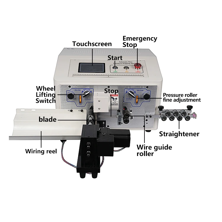 Automatic Wire Stripping Machine JH-608-NX2-SST95 Computer Type Stripping Tool f