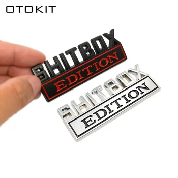 3D Chrome SHITBOX Edition Emblem 1