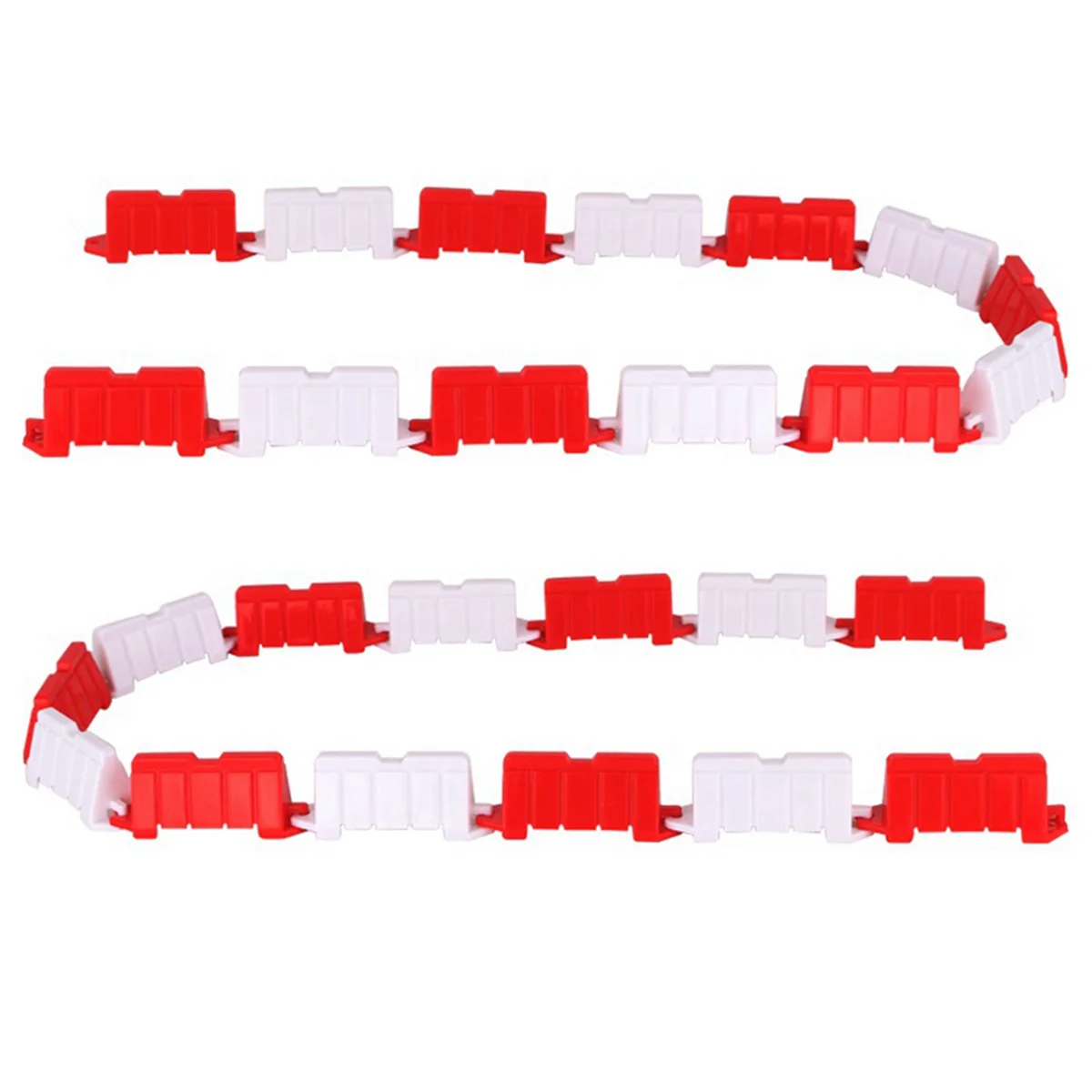 BAAU 150Pcs RC Car Drift Racing Track Road Barrier Traffic Fence for 1/16 1/18 1/28 RC Truck DIY Parts