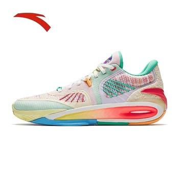 anta kt10 tecnología de nitrógeno zapatos de baloncesto profesionales soporte antorcha zapatos de baloncesto antideslizantes resistentes al desgaste