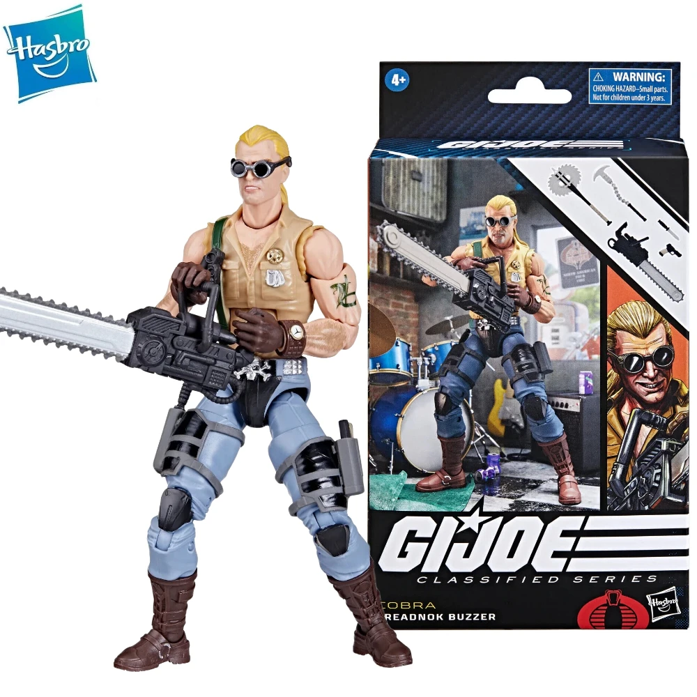 

in stock G.i. Joe GI Joe Classified Series 6" 106 Cobra Dreadnok Buzzer Action Figure Model Toy Collection Hobby Gift