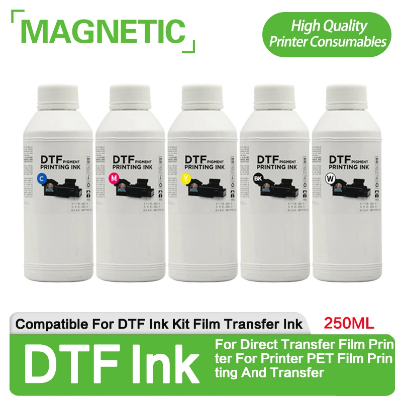 NEW 250ML bottle For DTF Ink Kit Film Transfer Ink For Direct Transfer