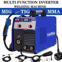 Semi-automatic Welding Machine without gas Welding Metal 3 in 1 MIG/LIFT TIG /STICK 220V IGBT CO2 Synergy MIG Inverter Machine 1