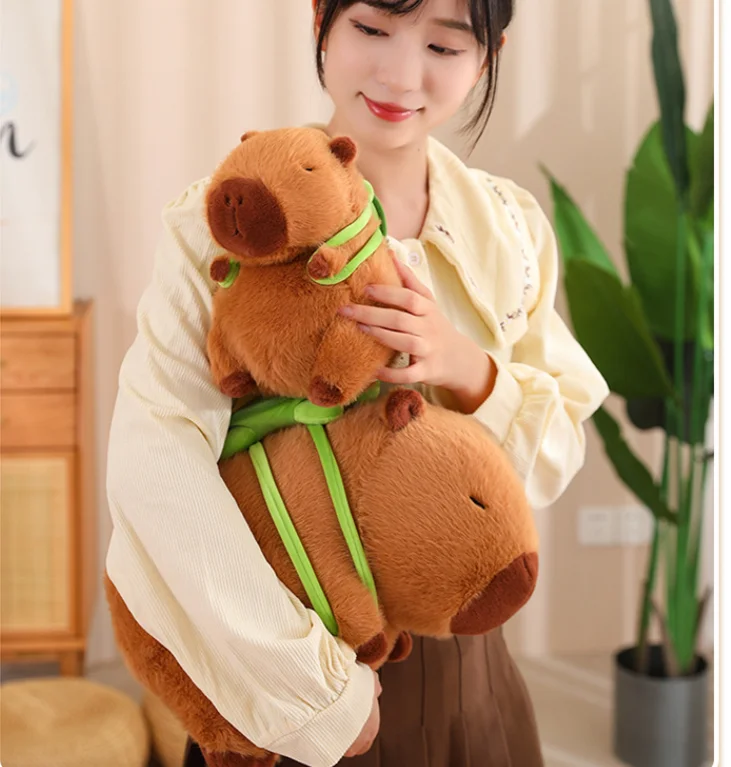 

Cartoon Kapibala Plush Capybara Kawaii Room Decor Toy Simulation Capibara Anime Fluffty Toy Stuffed Animals Plushes Christmas Gi