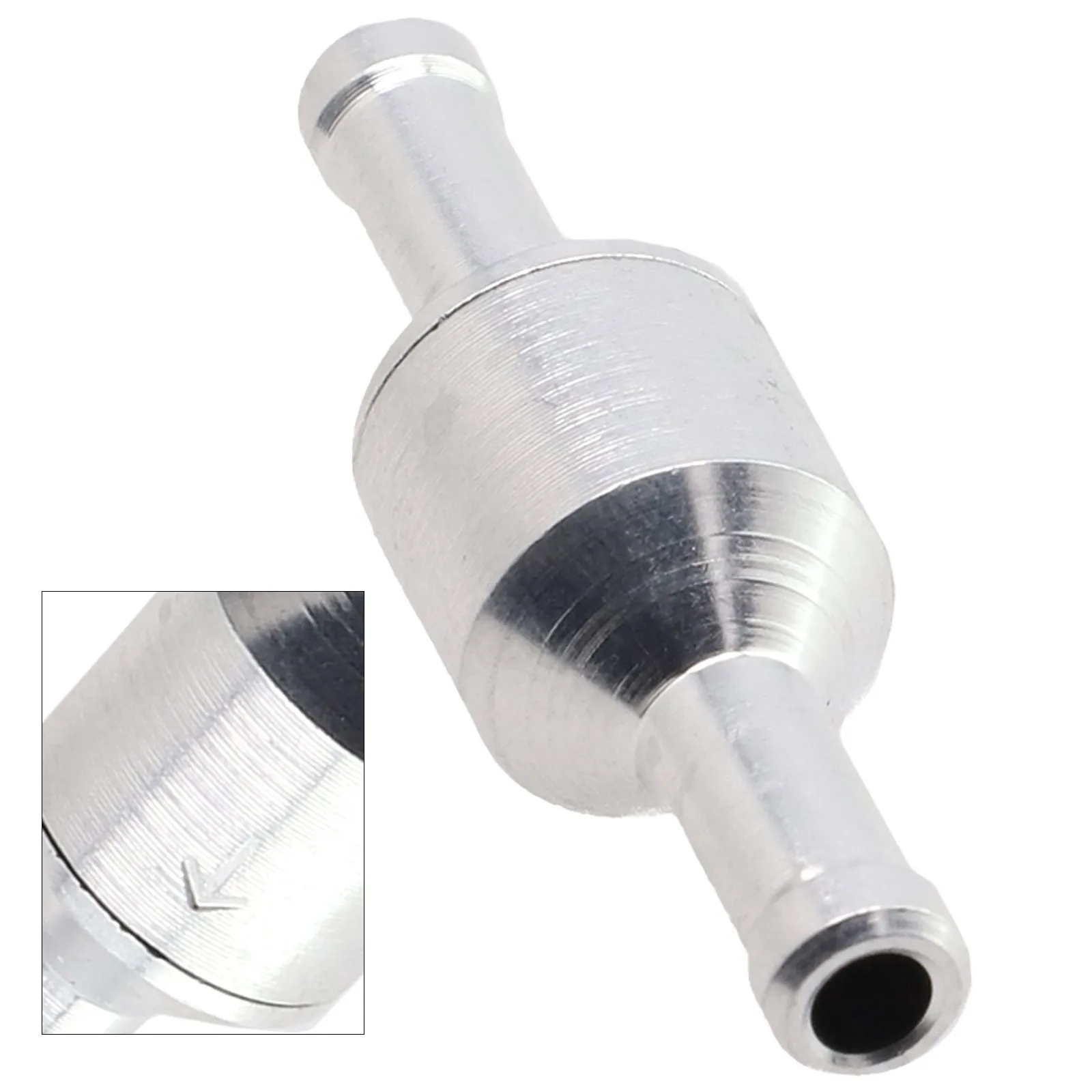 

Practical Durable Easy Installation Non-Return Valve Replacement Chrome Inline 0.2-6bar 6/8/10/12mm Check Valve