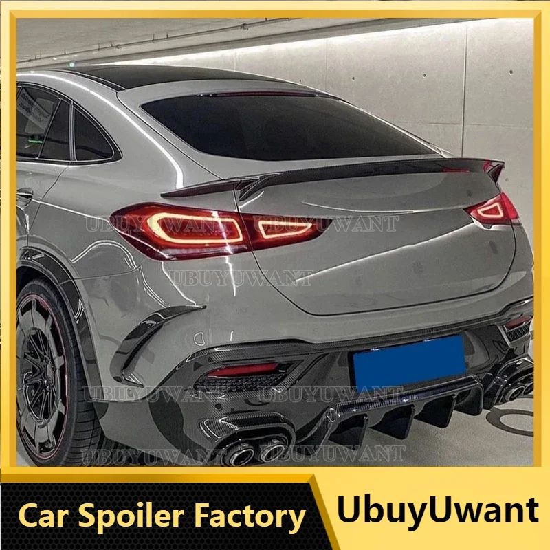 

Задний хвост из углеродного волокна для Mercedes-Benz GLE Class GLE Coupe C167 GLE350 450 GLE53 BBS GLE63 модификация 2021 +