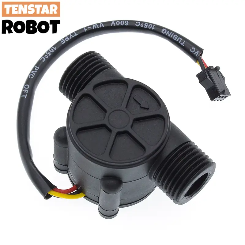 YF-S201 12V Water Flow Sensor DC 5-18V Flowmeter Hall Flow Sensor Water Control Liquid Flow Sensor Switch 1-30L/min 2.0MPa image 4