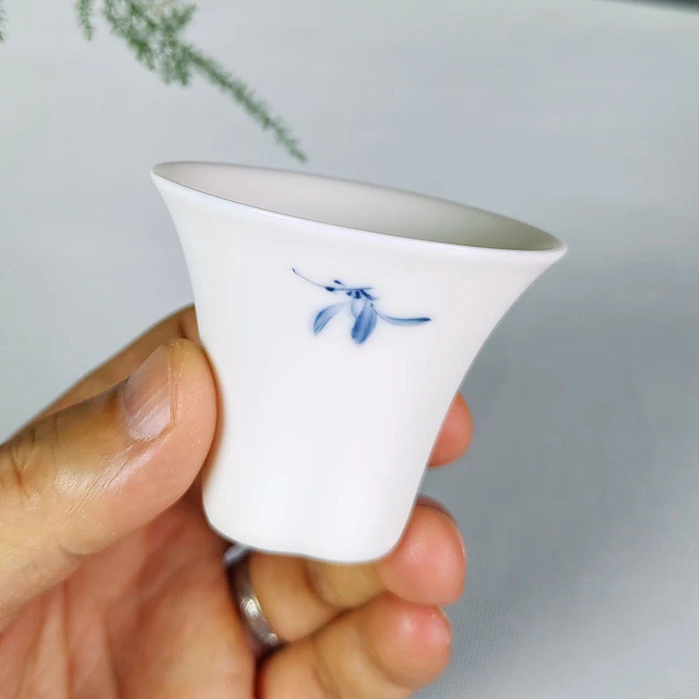 Ceramic 50ml Teacup Chinese Kung Fu Tea Cup 1Pc Porcelain Tea Set Water Mug Drinking Travel Drinkware cup