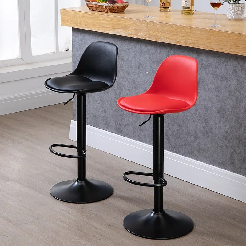 

172Modern simple back bar chair lift chair Bar table chair front desk stool home high bar stool bar chair stool