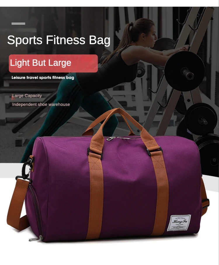 

Gym Bag Fitness Bag Large Capacity Outdoor Portable Waterproof Bag Yoga Duffle Handbags Travel Bag Men Women