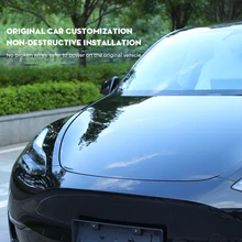  Futhope Front Spare Box Electric Lock Soft-closing for Tesla Model 3 Y X S 2021-2024 Highland Adsorption Easy Installation 