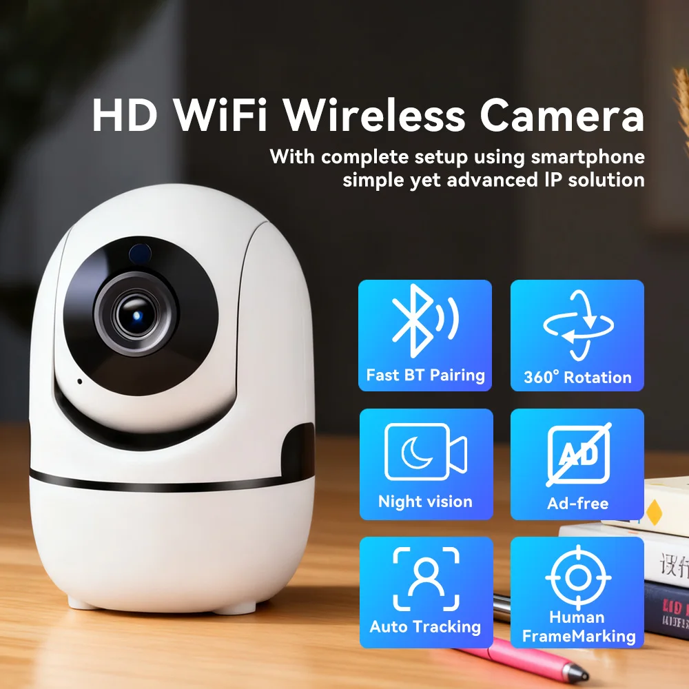 PEGATAH 8MP Indoor Security Camera