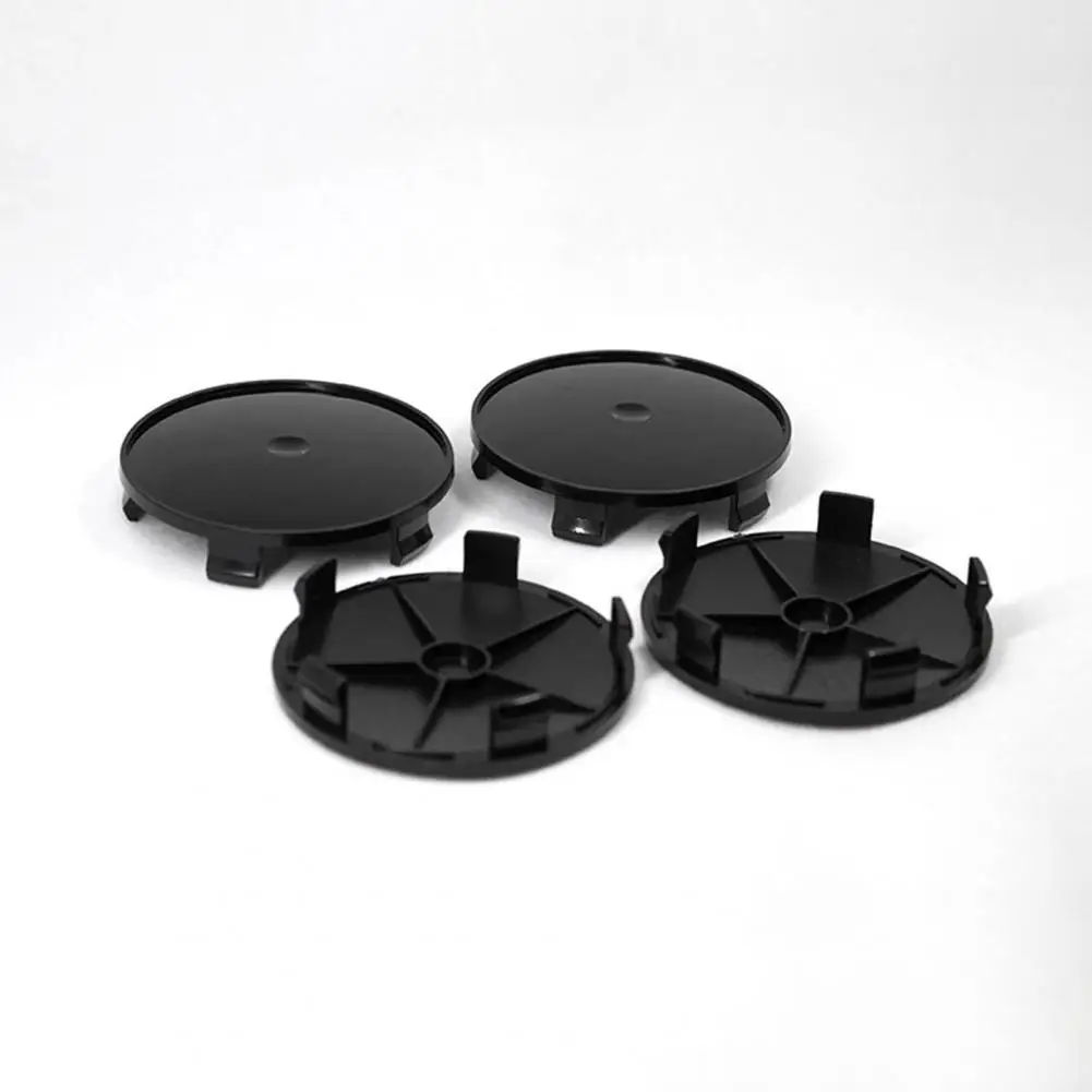 자동차 휠 허브캡 크롬 도금 자동차 커버, 방진 세련된 맞춤형 로고, 쉬운 설치, 68mm, 4 개