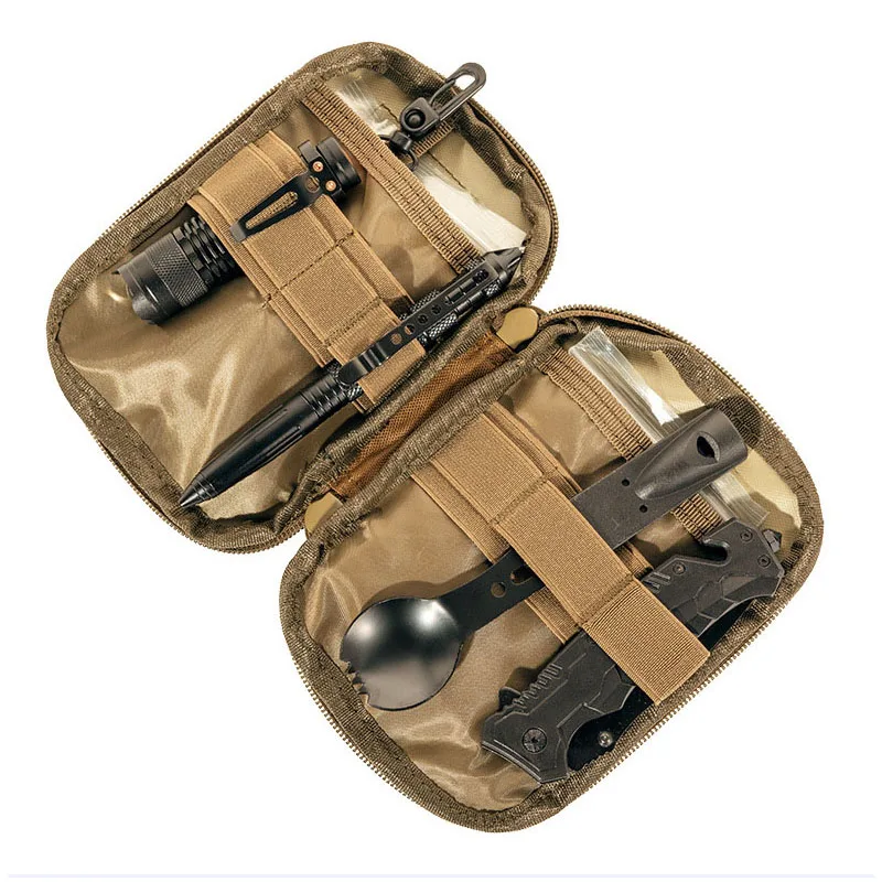 Nylon Tactical Waist Bag for Hiking Camping Outdoor