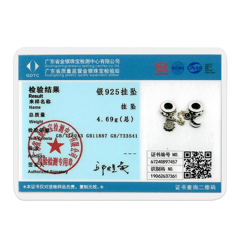 925 Silver CZ Daisy Clip Charm Stopper 6