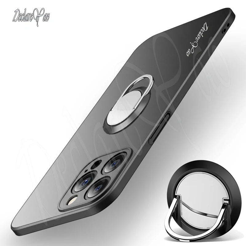 13 Pro Case DECLAREYAO Original Fashion Slim Frosted Coque For Apple iPhone 14 13 12 Pro Max X Xs XR SE 2 Case Cover Matte Hard iphone 12 pro wallet case iPhone 12 Pro