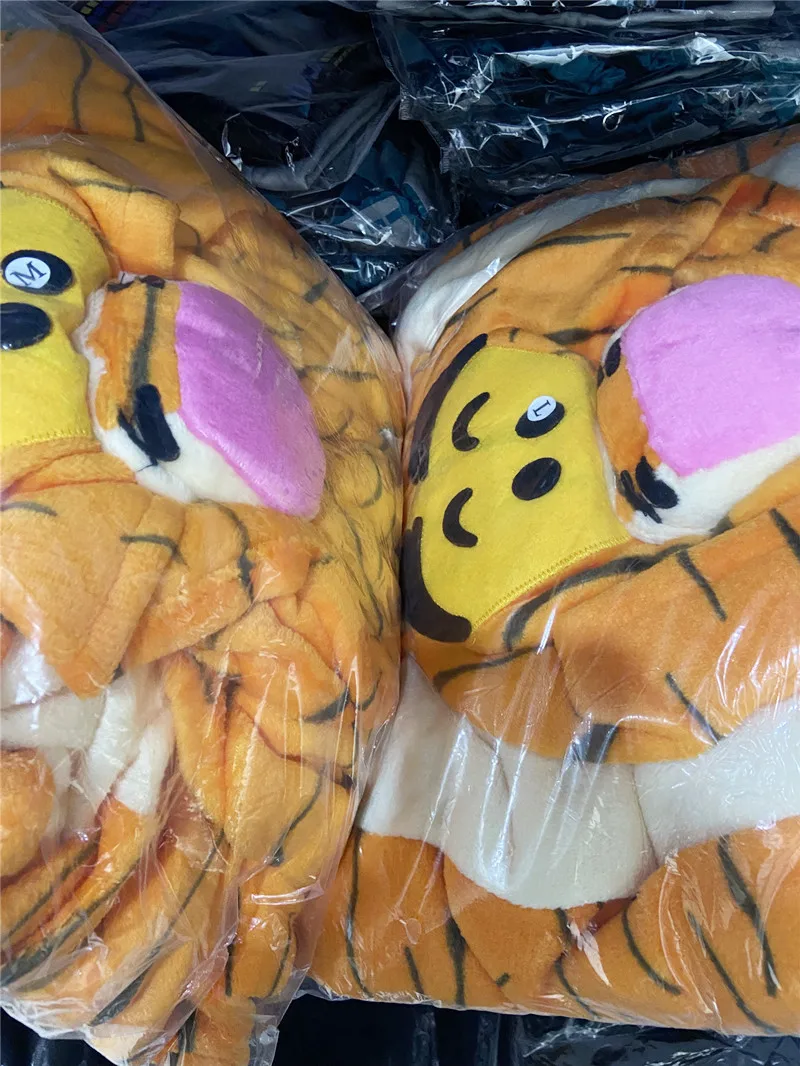 Stitch Pluto Bear Tiger Onesies Kigurumi Animal Piglet Tigger Pajamas Unisex Adults Hooded Jumpsuits Sleepwear Anime Party kigurumi pajamas