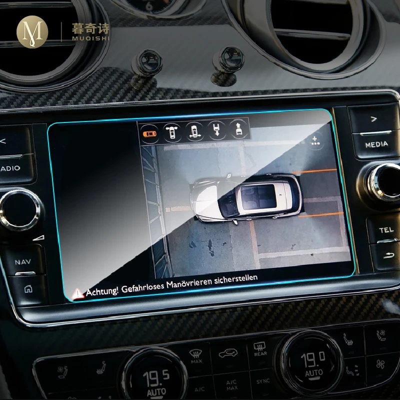 

Для Bentley Bentayga 2016-2019 автомобиля GPS навигации ЖК-дисплей экран защитная пленка из закаленного стекла с защитой от царапин пленка аксессуары 8 дюймов