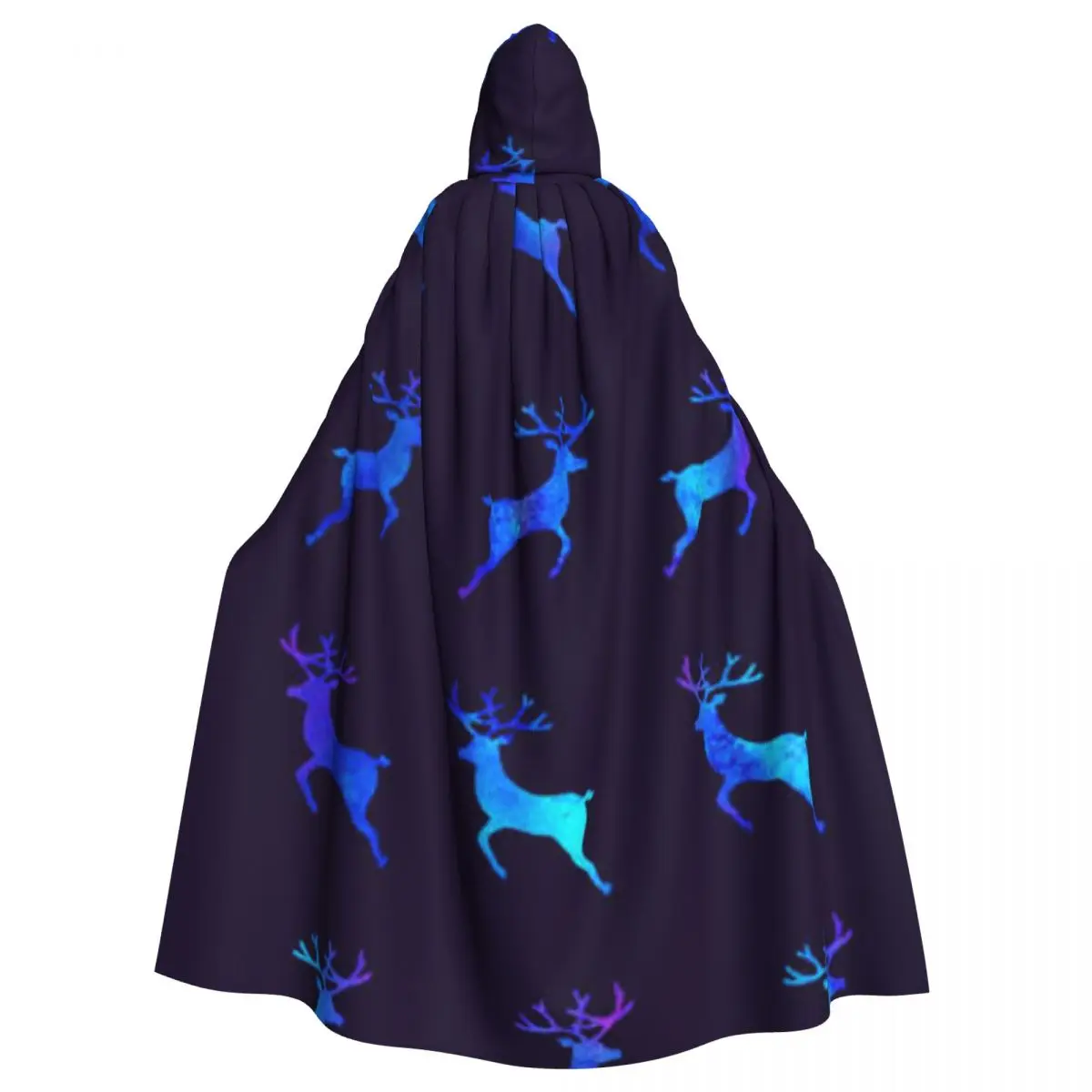 

Witch Cloak Reindeer Moose Halloween Cosplay Costume Unisex Adult Cloak Retro Ages Cape