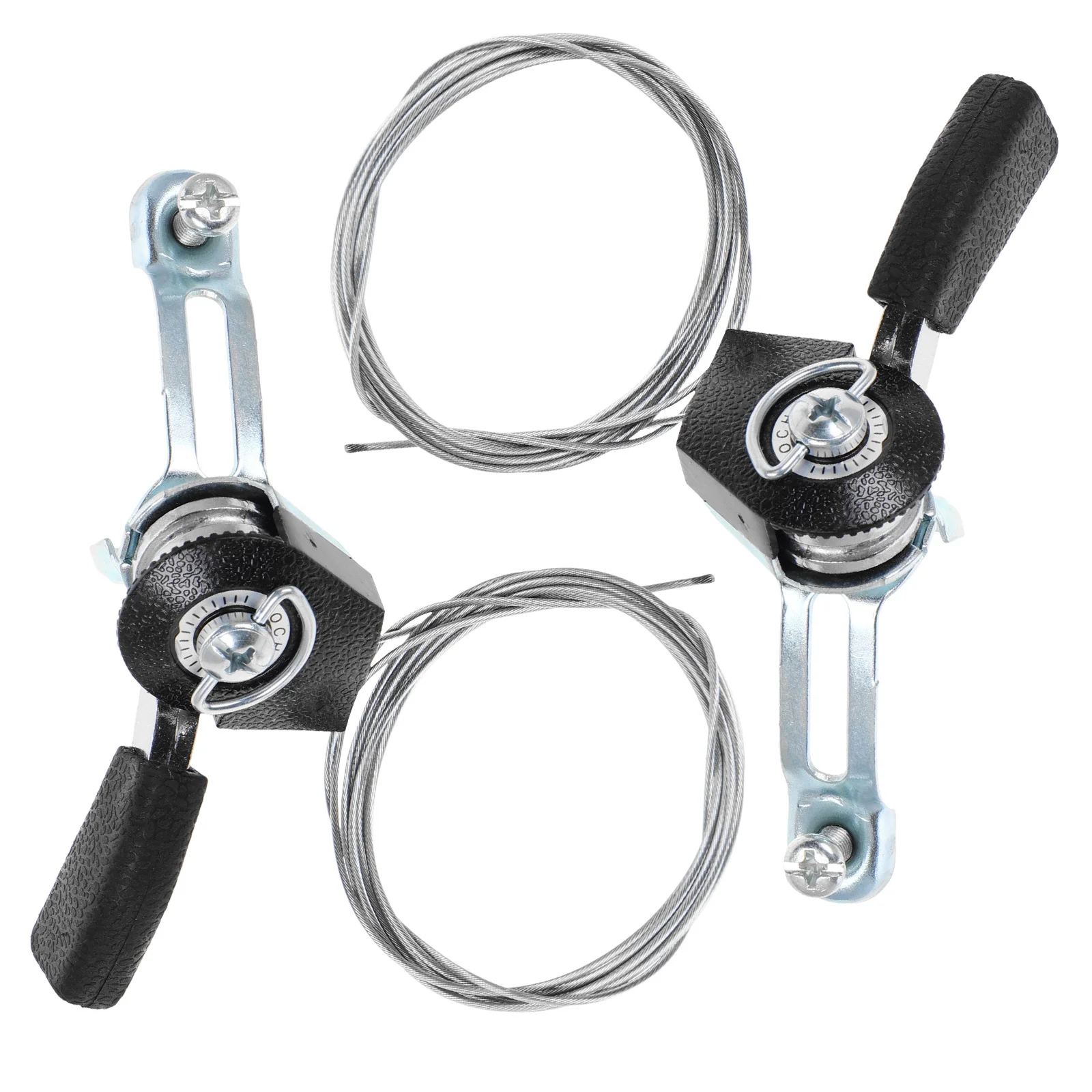 Manettes Shimano SIS Thumb 5 Vitesses – NOS VTT MTB – Noir Aluminium