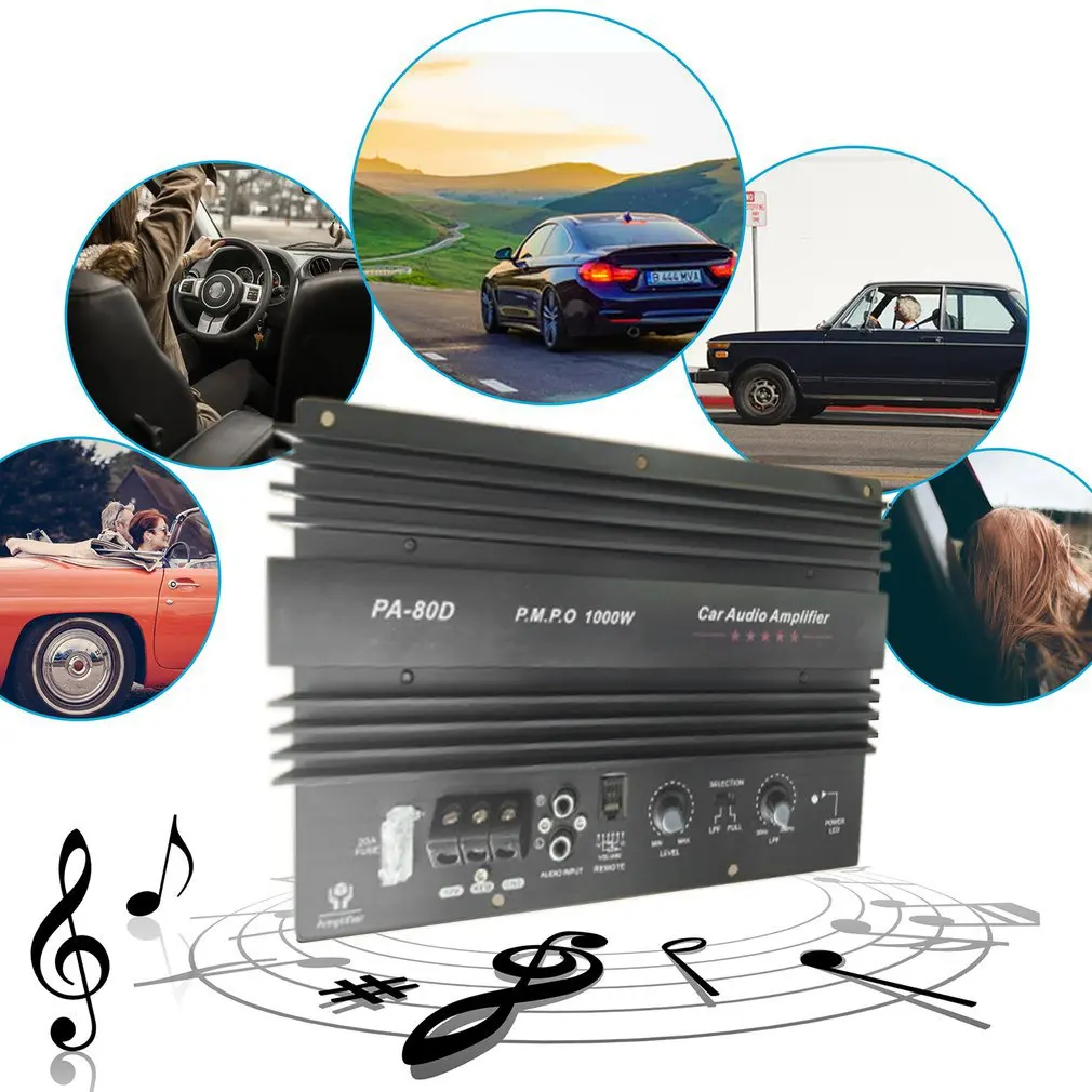    ڵ  Ŀ  ÷̾,  ̽   , ڵ  PA-80D, 12V, 1000W