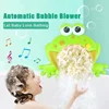 Baby Bath Toys Bubble Machine Frog Music Kids Bath Toy Bathtub Soap Automatic Bubble Maker Baby Bathroom Toy for Children 3